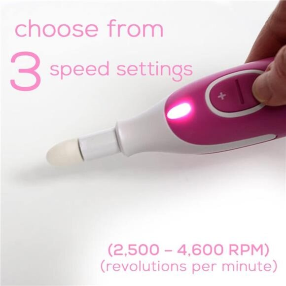 Professional Manicure and Pedicure Nail Drill Set, E-File with 7 attachments - Picture 6 of 8